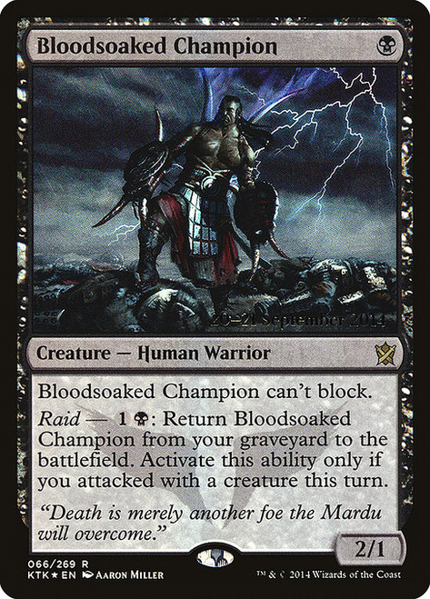 Bloodsoaked Champion (PKTK) (Foil) (#66s)