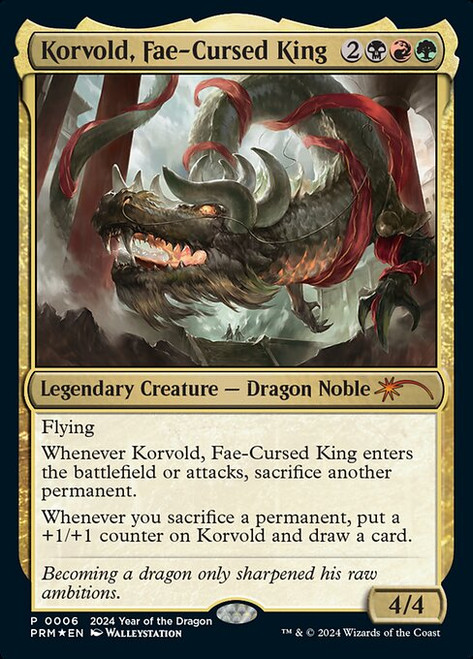 Korvold, Fae-Cursed King (PL24) (Foil) (#6)