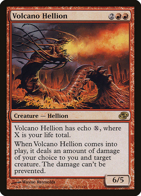 Volcano Hellion (PLC) (Foil) (#111)