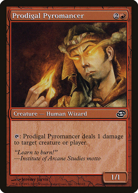 Prodigal Pyromancer (PLC) (Foil) (#118)