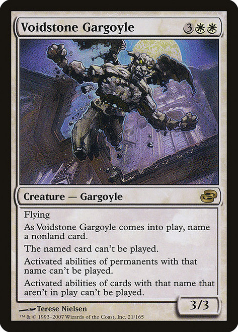 Voidstone Gargoyle (PLC) (Foil) (#21)