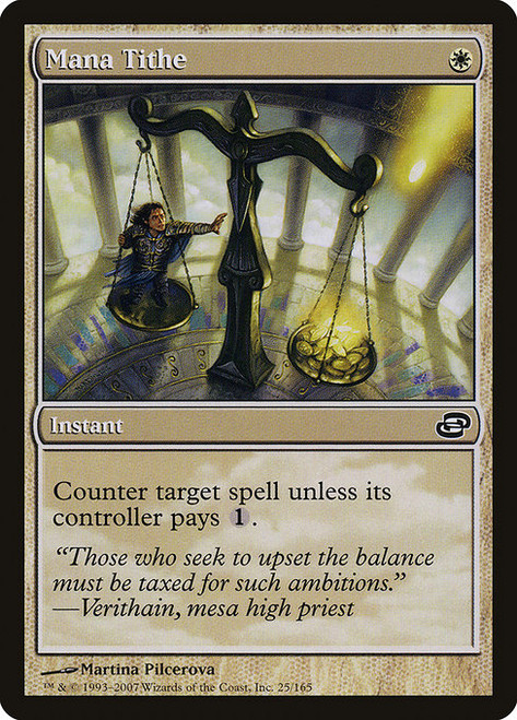 Mana Tithe (PLC) (Foil) (#25)