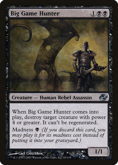 Big Game Hunter (PLC) (Foil) (#63)