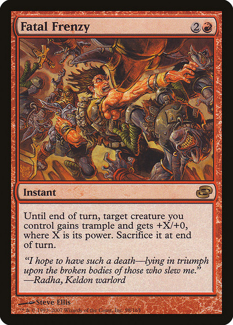 Fatal Frenzy (PLC) (Foil) (#98)