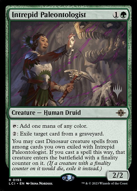 Intrepid Paleontologist (PLCI) (Foil) (#193p)