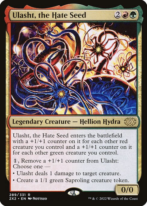Ulasht, the Hate Seed (2X2) (Foil) (#289)