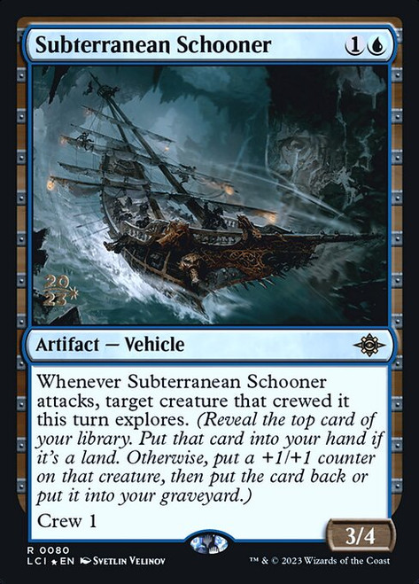 Subterranean Schooner (PLCI) (Foil) (#80s)