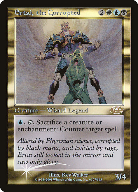 Ertai, the Corrupted (PLS) (Foil) (#107★)