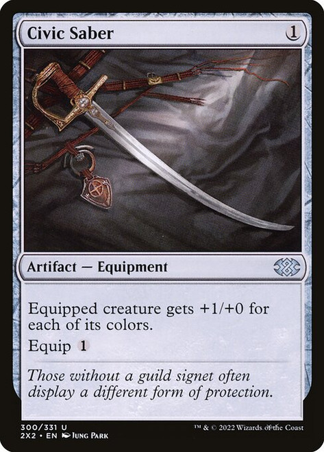 Civic Saber (2X2) (Foil) (#300)