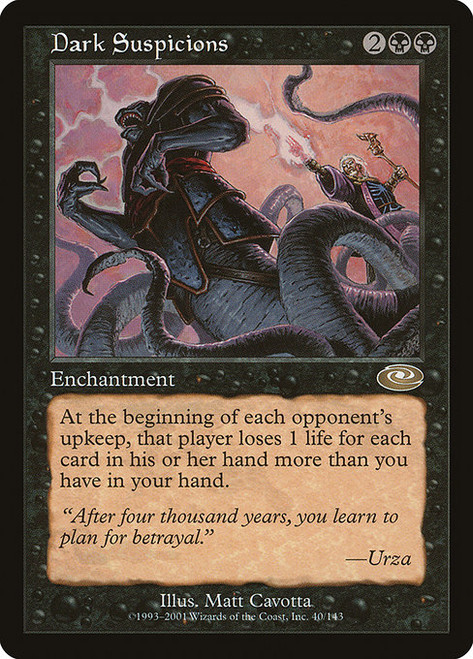 Dark Suspicions (PLS) (Foil) (#40)