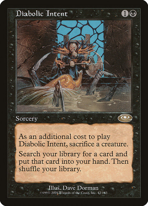 Diabolic Intent (PLS) (Foil) (#42)