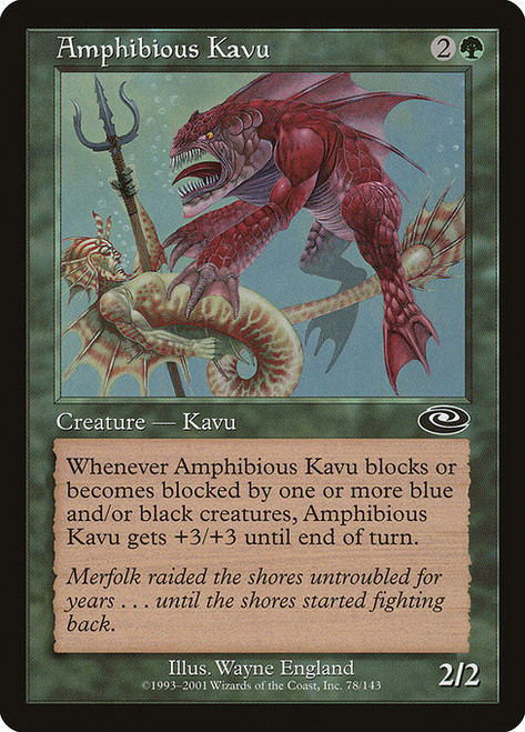 Amphibious Kavu (PLS) (Foil) (#78)