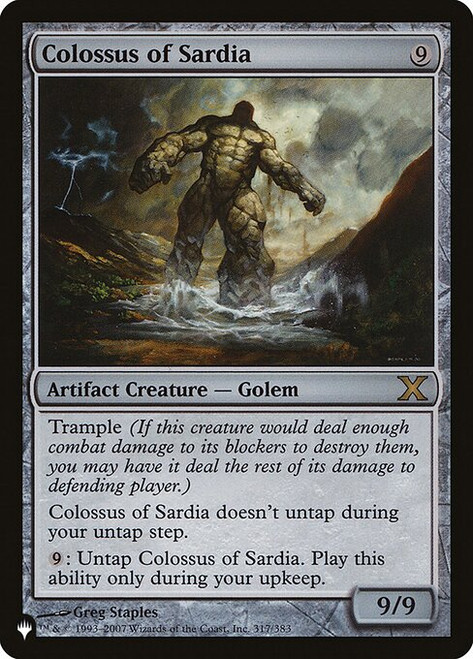 Colossus of Sardia (PLST) (#10E-317)