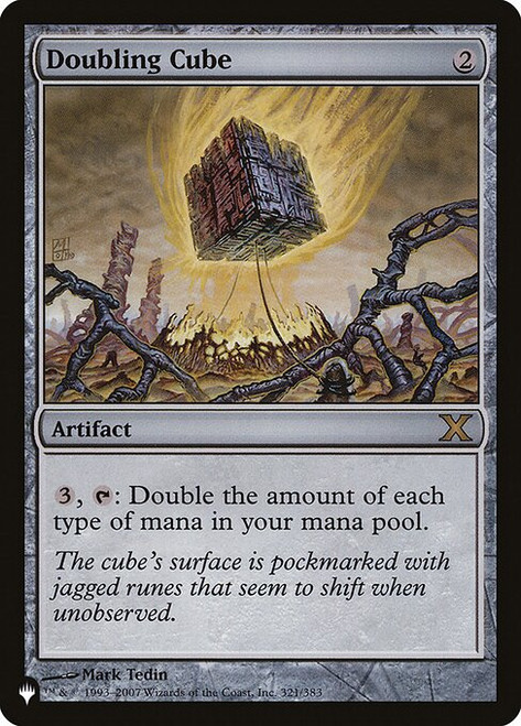 Doubling Cube (PLST) (#10E-321)