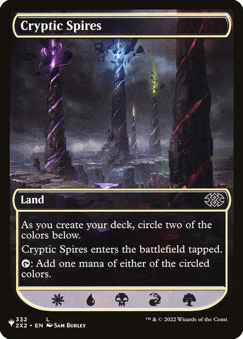 Cryptic Spires (PLST) (Full Art) (#2X2-332)