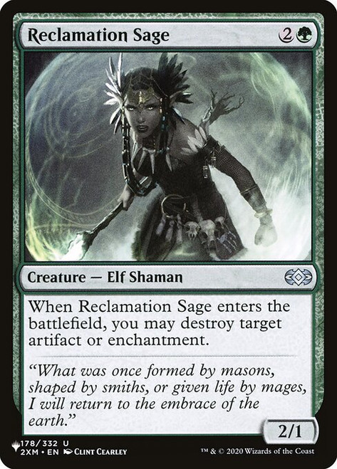 Reclamation Sage (PLST) (#2XM-178)