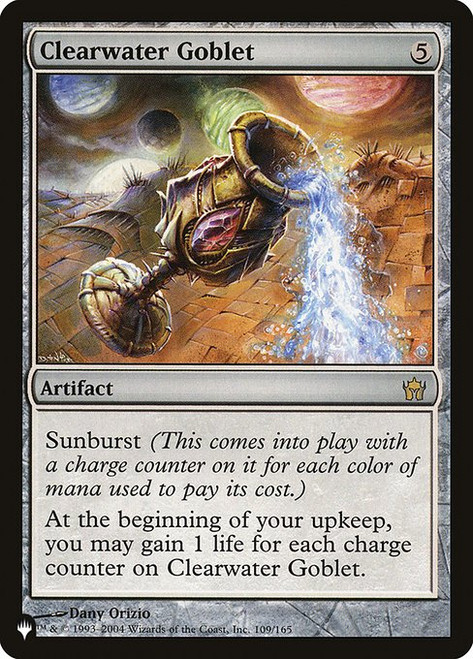 Clearwater Goblet (PLST) (#5DN-109)