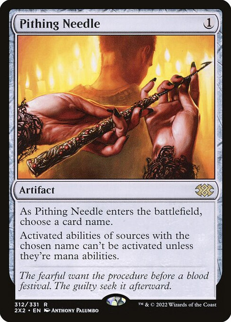Pithing Needle (2X2) (Foil) (#312)