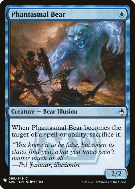Phantasmal Bear (PLST) (#A25-69)