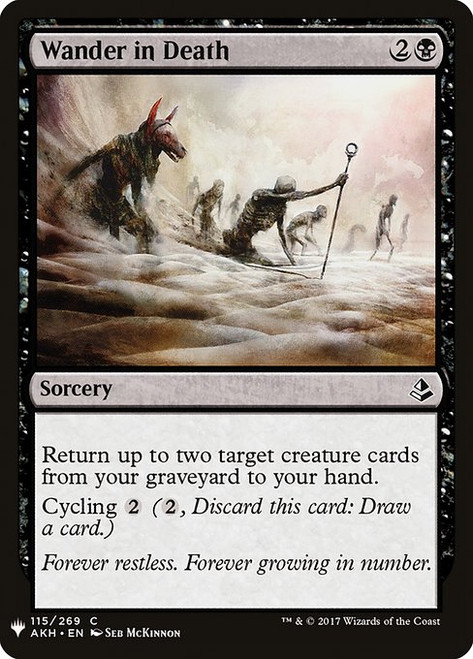 Wander in Death (PLST) (#AKH-115)