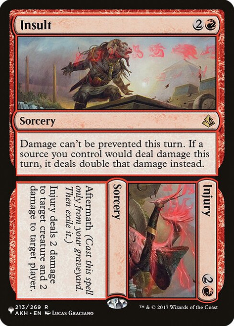 Insult // Injury (PLST) (#AKH-213)