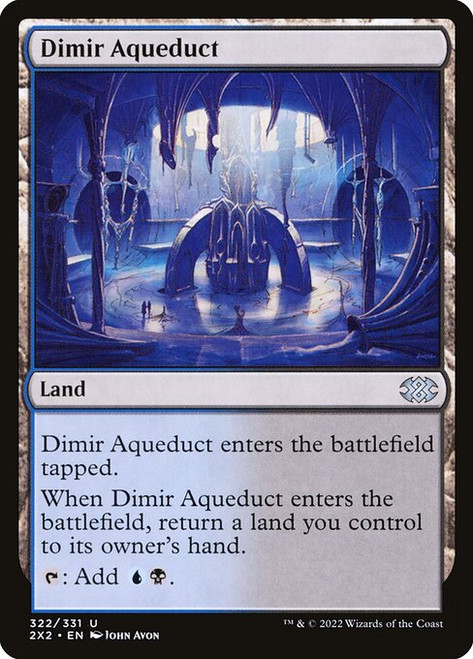 Dimir Aqueduct (2X2) (Foil) (#322)