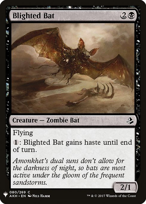 Blighted Bat (PLST) (#AKH-80)