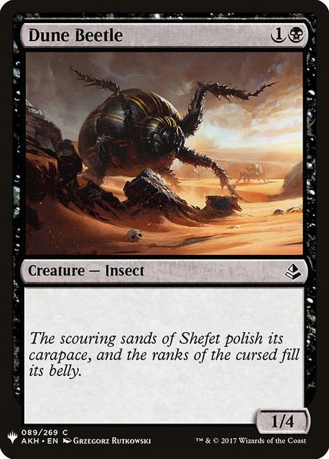 Dune Beetle (PLST) (#AKH-89)