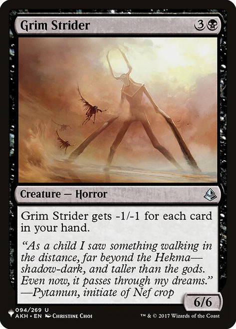 Grim Strider (PLST) (#AKH-94)