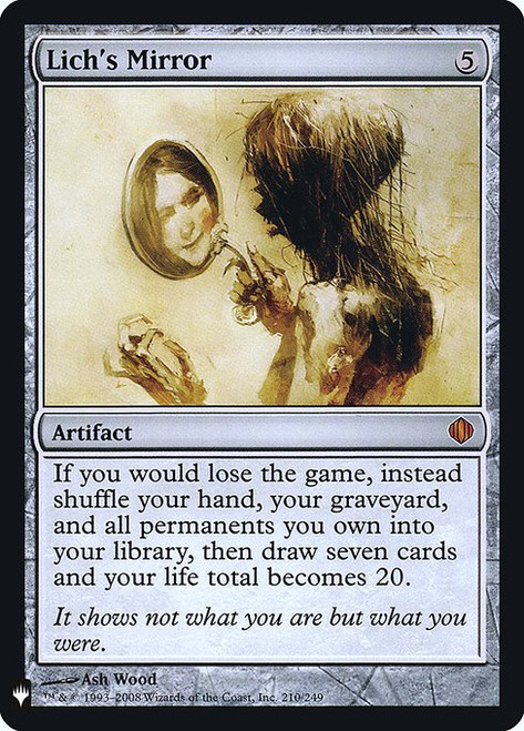 Lich's Mirror (PLST) (Foil) (#ALA-210)