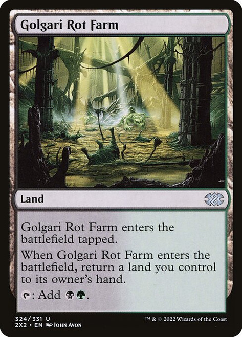 Golgari Rot Farm (2X2) (Foil) (#324)