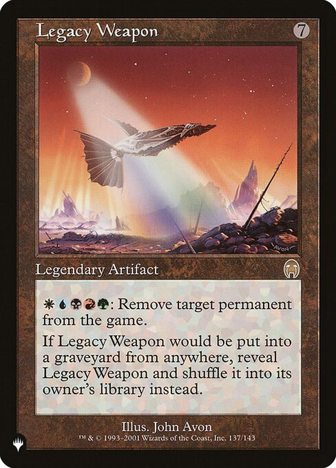 Legacy Weapon (PLST) (#APC-137)