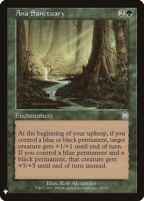 Ana Sanctuary (PLST) (#APC-74)