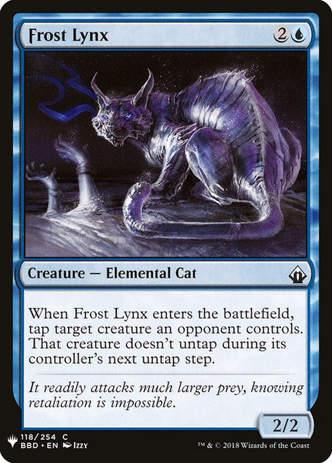 Frost Lynx (PLST) (#BBD-118)