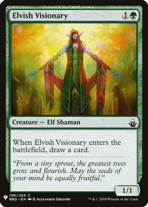 Elvish Visionary (PLST) (#BBD-196)