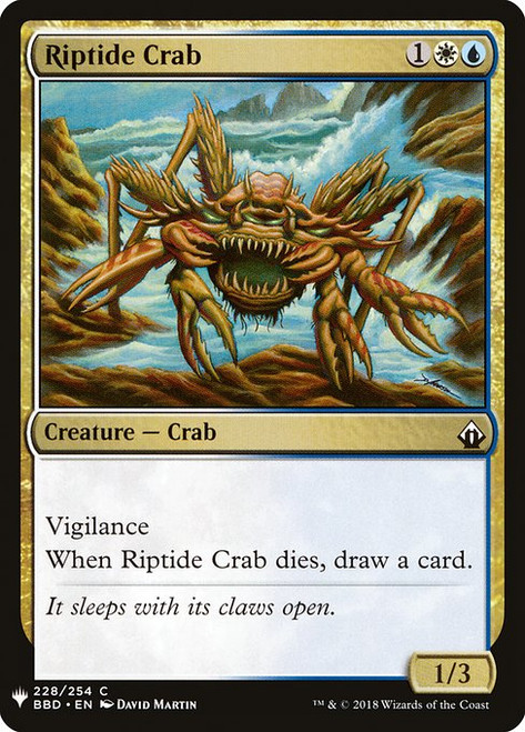 Riptide Crab (PLST) (#BBD-228)