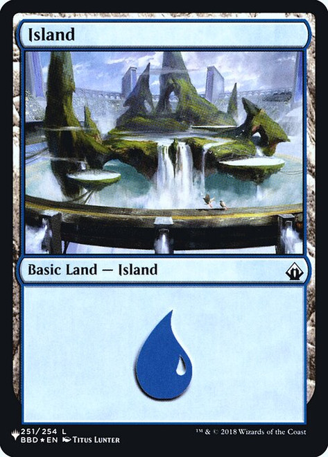 Island (PLST) (Foil) (#BBD-251)