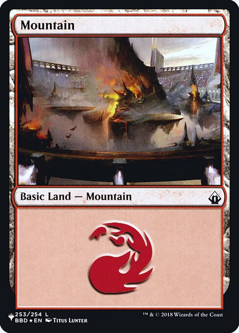 Mountain (PLST) (Foil) (#BBD-253)