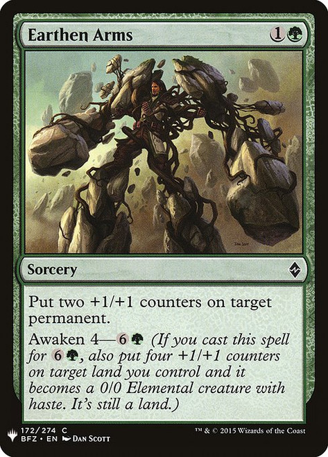 Earthen Arms (PLST) (#BFZ-172)