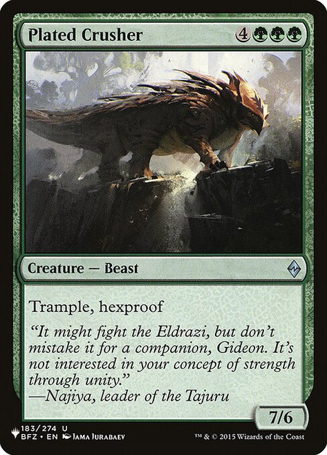 Plated Crusher (PLST) (#BFZ-183)