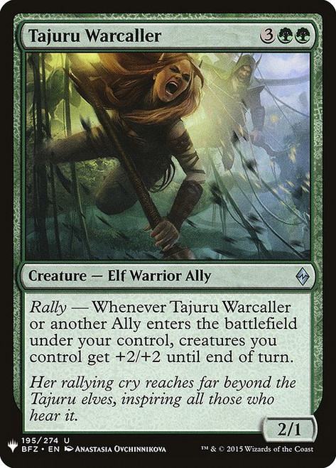 Tajuru Warcaller (PLST) (#BFZ-195)