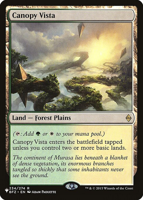 Canopy Vista (PLST) (#BFZ-234)