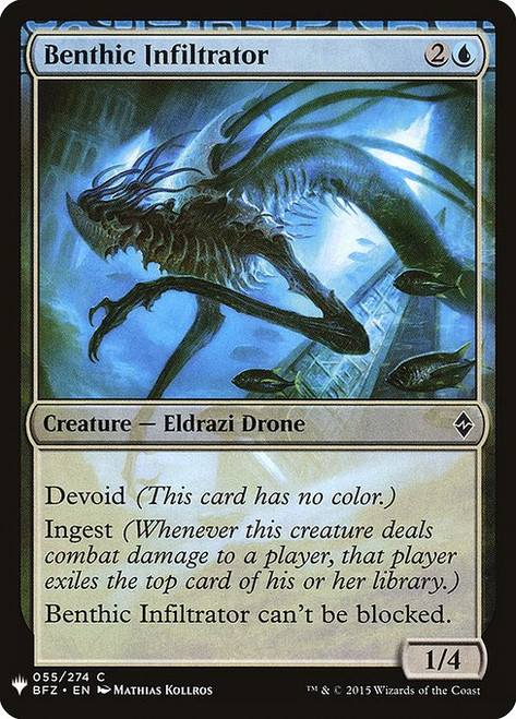 Benthic Infiltrator (PLST) (#BFZ-55)