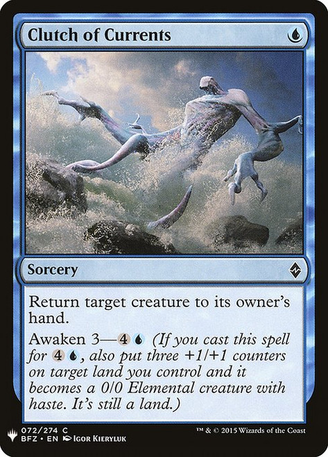 Clutch of Currents (PLST) (#BFZ-72)
