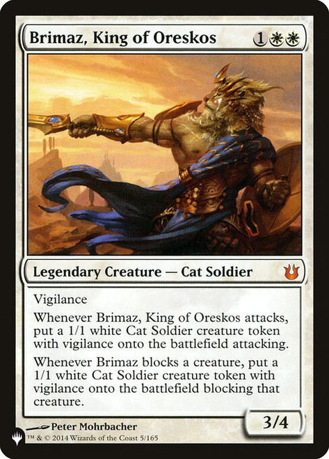 Brimaz, King of Oreskos (PLST) (#BNG-5)