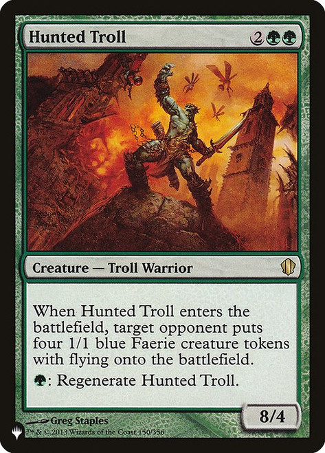Hunted Troll (PLST) (#C13-150)
