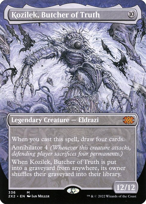 Kozilek, Butcher of Truth (2X2) (Foil) (Borderless) (#336)