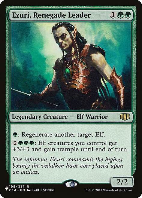 Ezuri, Renegade Leader (PLST) (#C14-195)