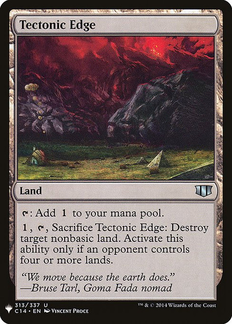 Tectonic Edge (PLST) (#C14-313)