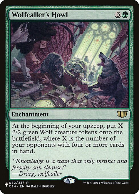 Wolfcaller's Howl (PLST) (#C14-52)